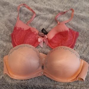 34B Victoria's Secret bras